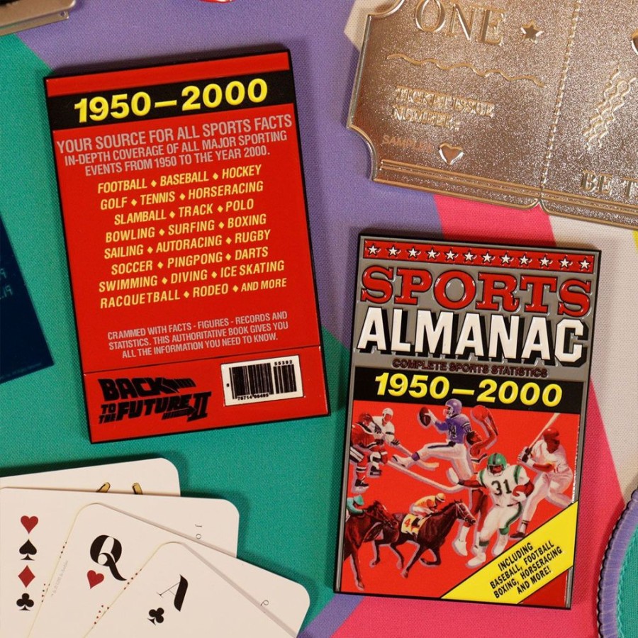 Fanattik | Retour Vers Le Future - Almanac Sport - Lingot Edition Limitee