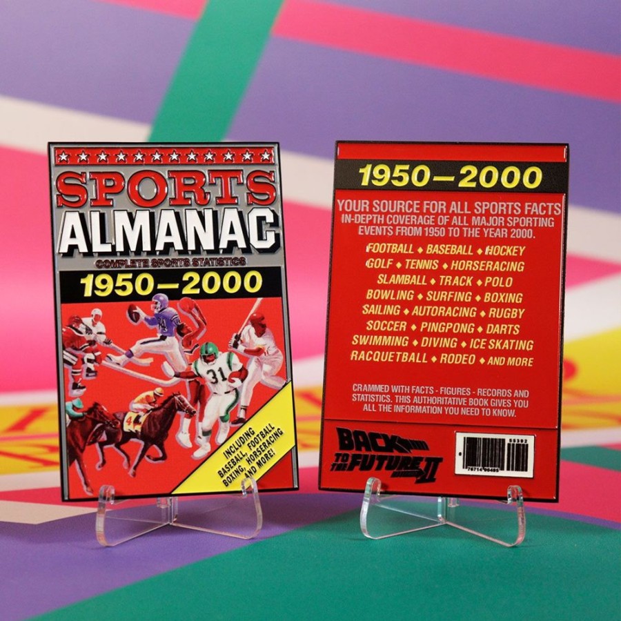 Fanattik | Retour Vers Le Future - Almanac Sport - Lingot Edition Limitee