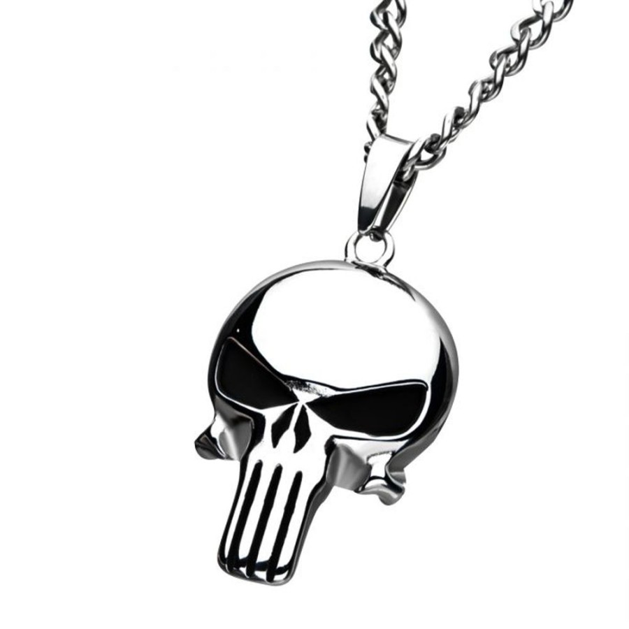 S1 Studio | Punisher - Crane - Pendentif Avec Chaine