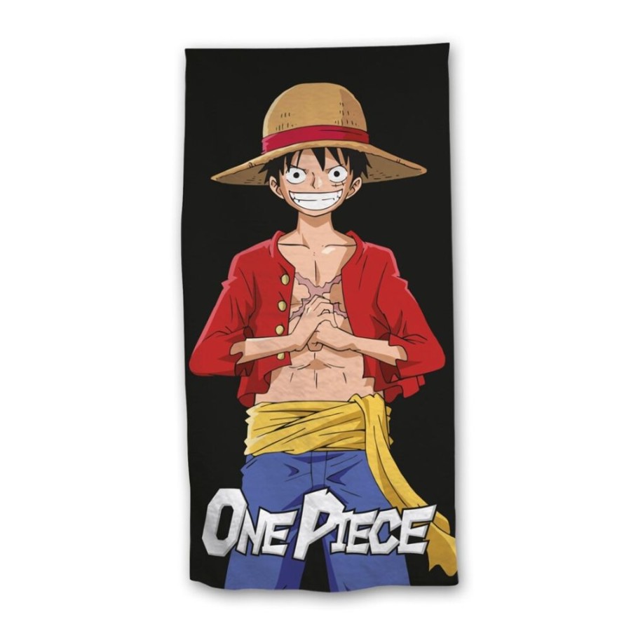 AyMax | One Piece - Luffy - Serviette De Plage 100% Polyester 70X140Cm