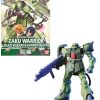 Bandai Model Kit | Gundam - 1/100 Zaku Warrior + Blaze Wizard & Gunner Wizard - Model Kit