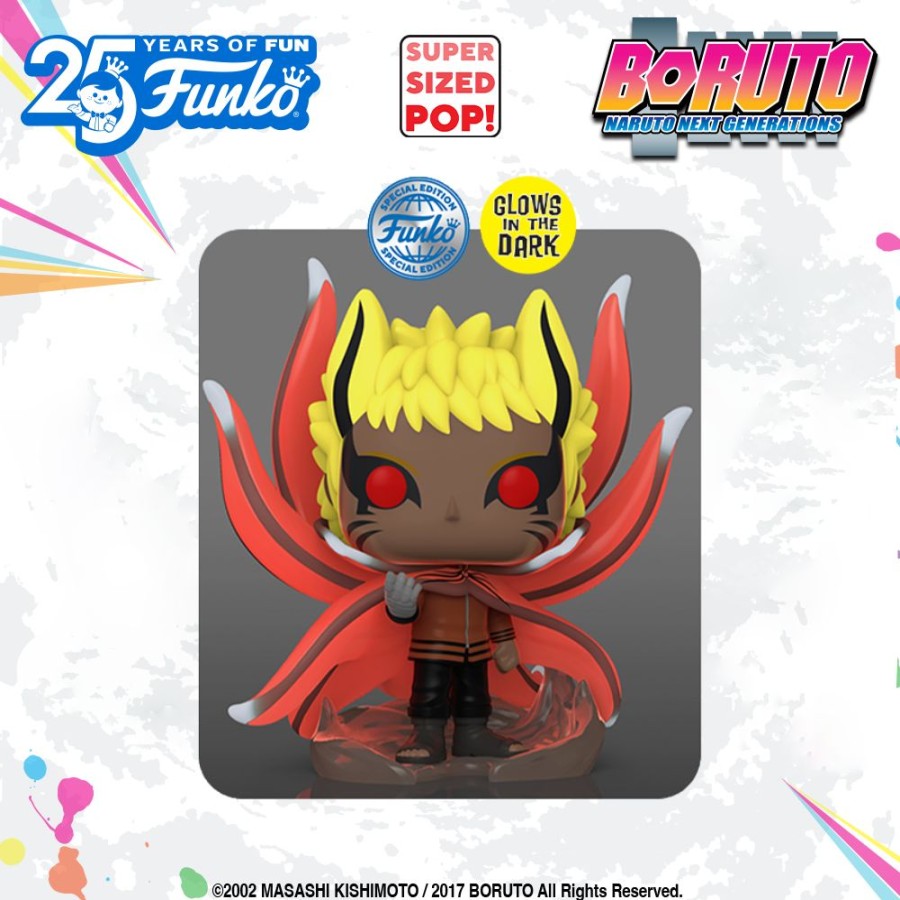 Funko | Boruto - Pop Super N° 1361 - Naruto (Baryon Mode) Gw