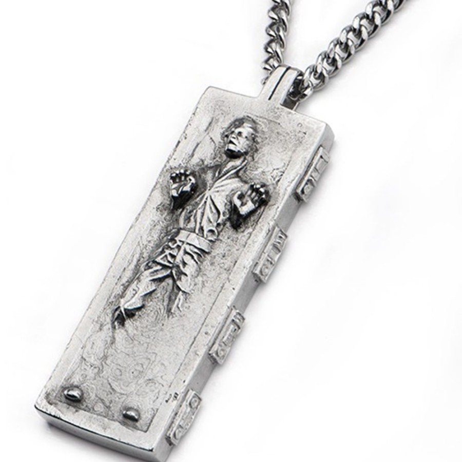 S1 Studio | Star Wars - Men'S Stainless Steel Han Solo Carbonite Pendant