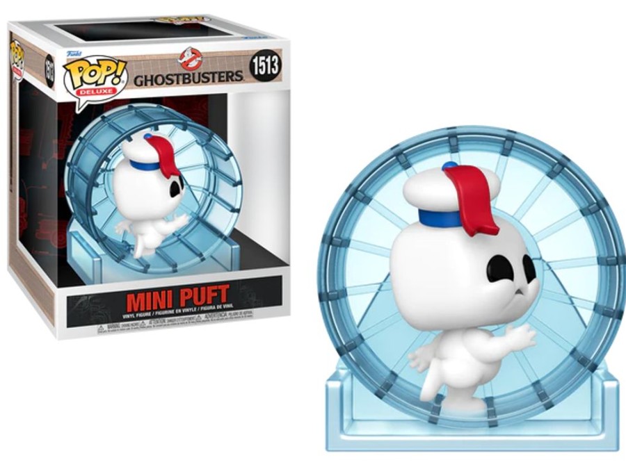 Funko | Ghostbusters 2024 - Pop Deluxe N° 1513 - Mini Puft Dans Roue