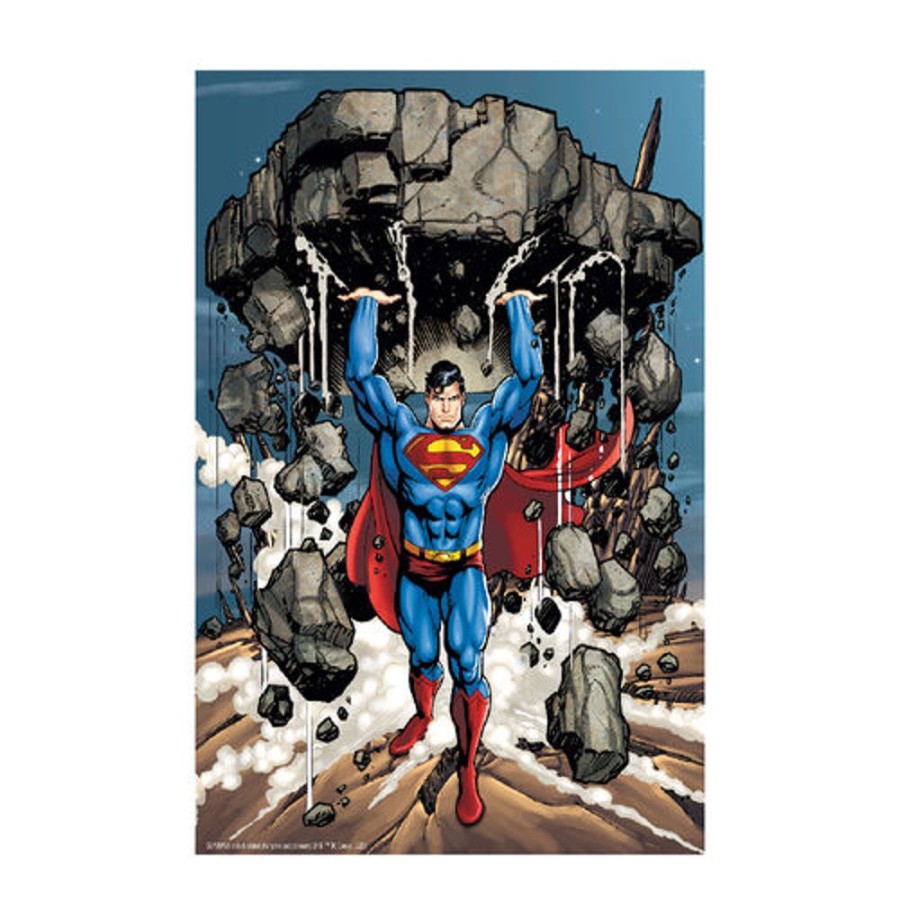 Prime 3D | Superman - Super Strength - Puzzle Lenticulaire 3D 300P '46X31Cm'