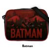 HMB | Batman - Rouge - Sac Retro 34 X 24.5Cm