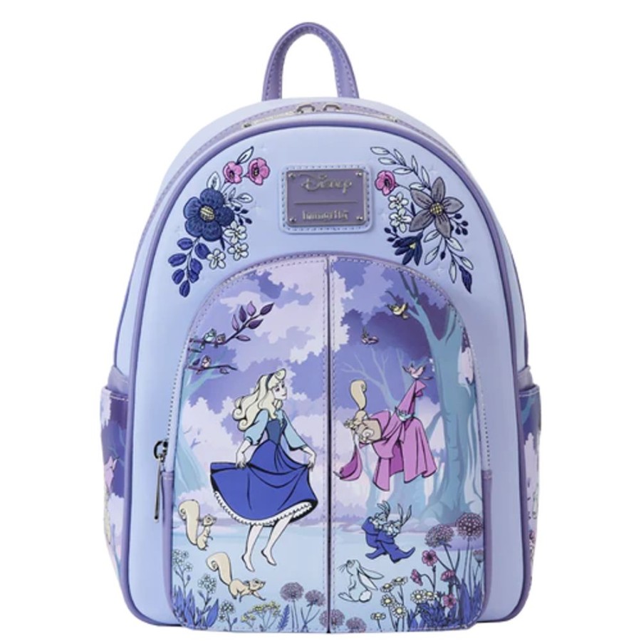 Loungefly | Disney - Belle Au Bois Dormant 65Eme Anniv. - Mini Sac A Dos Loungefly