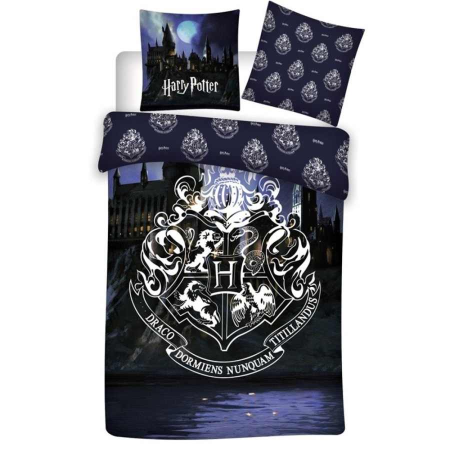 AyMax | Harry Potter - Blue - Parure De Lit 140X200Cm - '100% Microfibre'