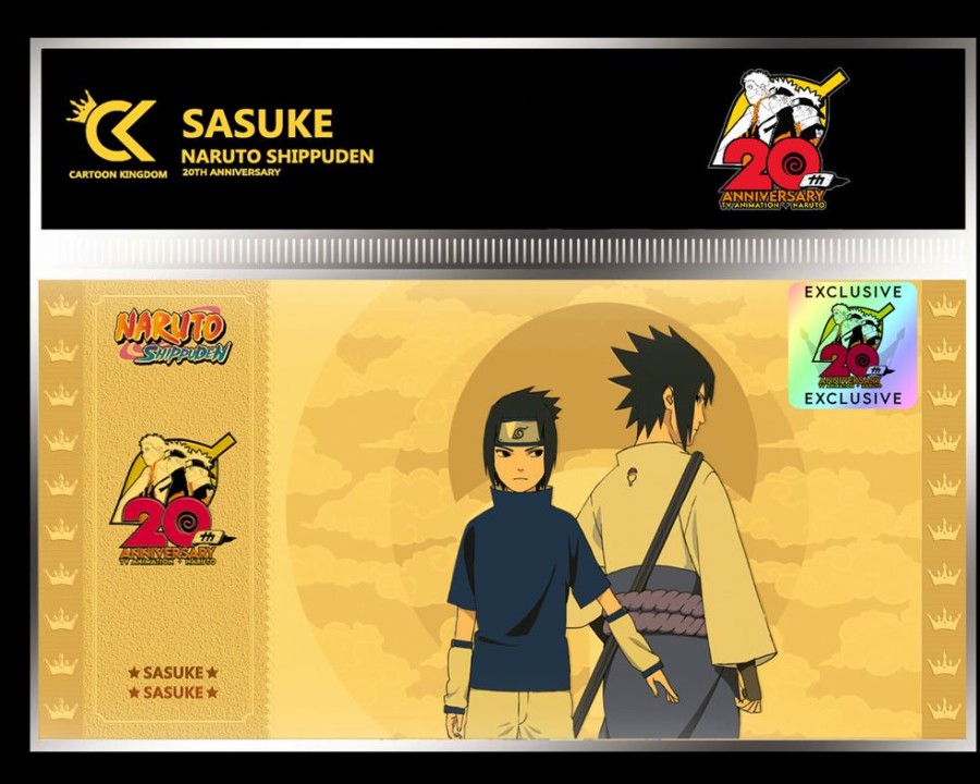 Cartoon Kingdom | Naruto Shippuden - Sasuke - Golden Ticket 20Eme Anniversaire