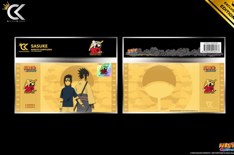 Cartoon Kingdom | Naruto Shippuden - Sasuke - Golden Ticket 20Eme Anniversaire