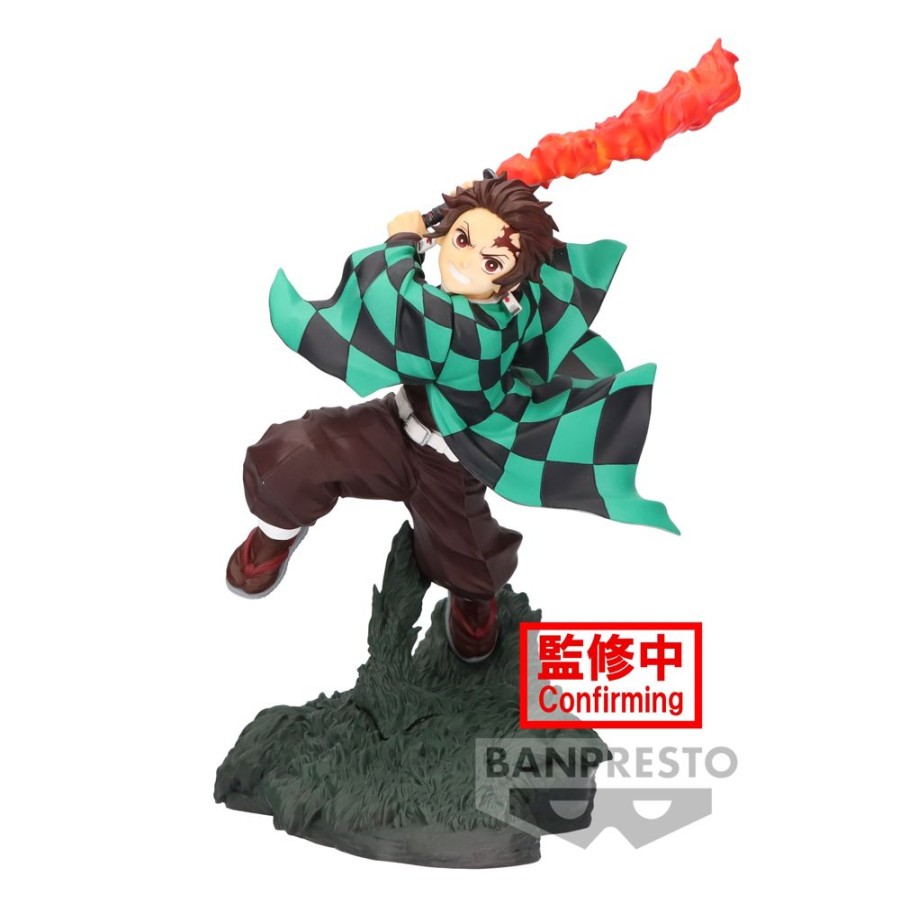 Banpresto | Demon Slayer - Tanjiro Kamado - Figurine Combination Battle 1/2 9Cm