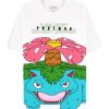 Difuzed | Pokemon - Florizarre Blanc - T-Shirt Homme (Xs)