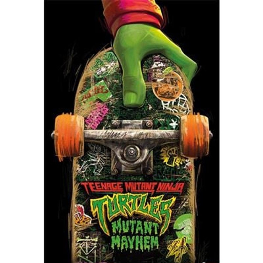 Pyramid | Tmnt Mutant Mayhem - Skate Board - Poster 61 X 91Cm