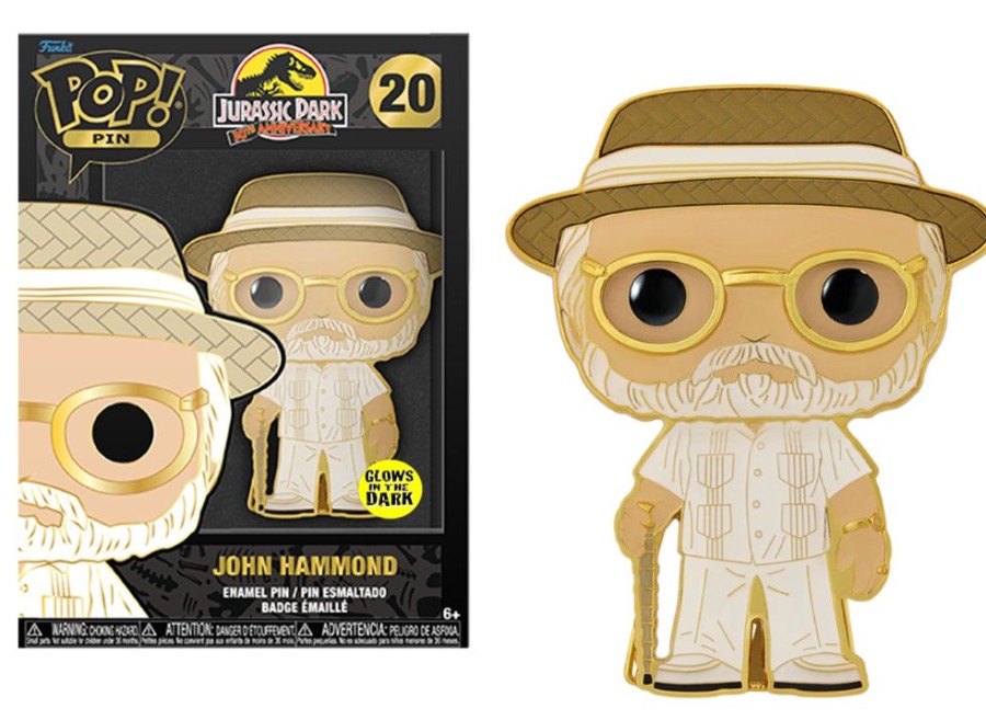 Funko | Jurassic Park - Pop Large Enamel Pin N° 20 - John Hammond