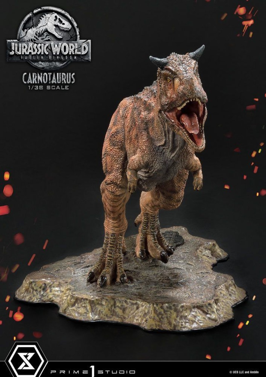 Prime 1 Studio | Jurassic World Fall King. - Carnotaurus - Statuette '16X33X14Cm'