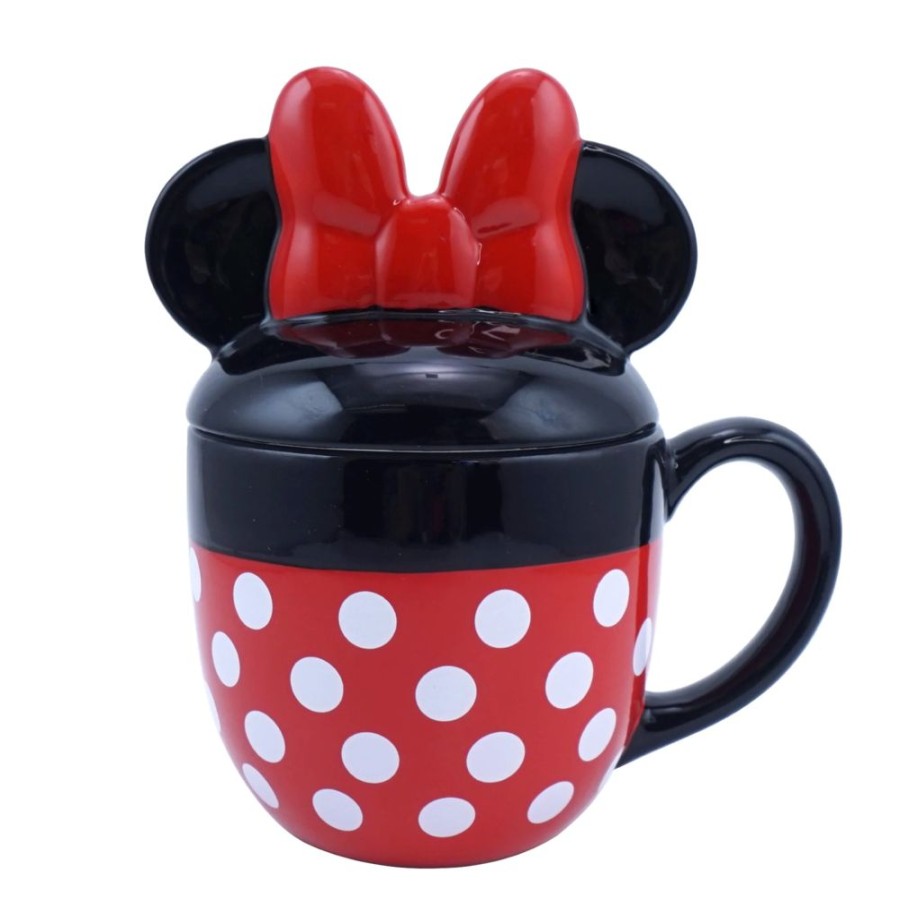 HMB | Mickey Mouse - Minnie - Mug Shaped With Lid 425Ml