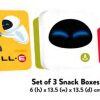 HMB | Disney - Wall-E - Set De 3 Boites A Snack