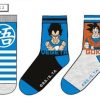 DRAGON BALL | Dragon Ball - Pack De 3 Chausettes Vegeta/Goku (T27/30)