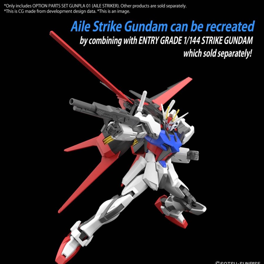 Bandai Model Kit | Gundam - Option Parts Set Gunpla 01 (Aile Striker) - Model Kit