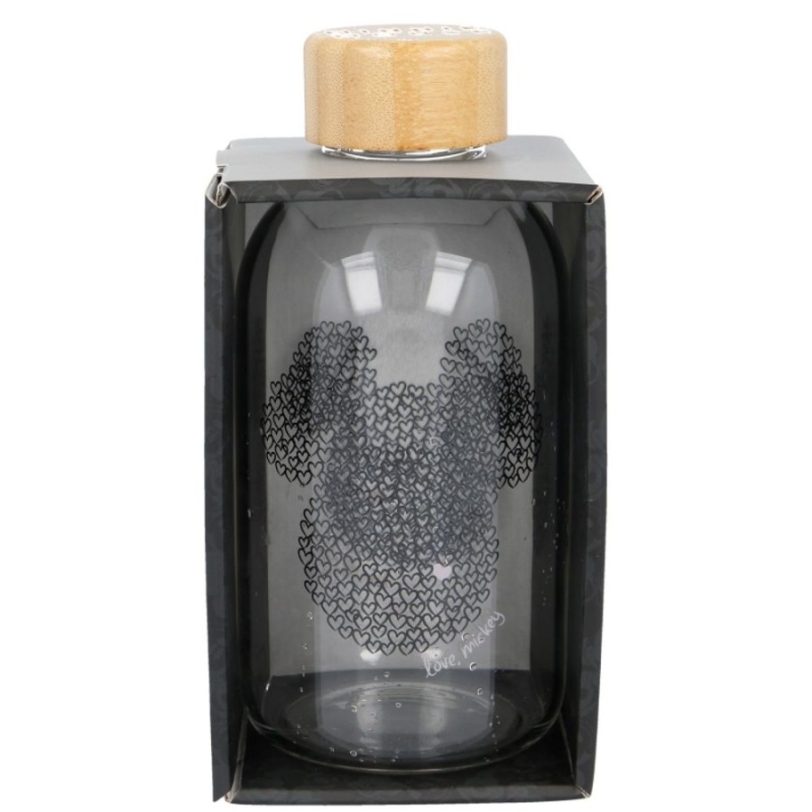 Stor | Mickey - Bouteille En Verre - Petit Format 620Ml