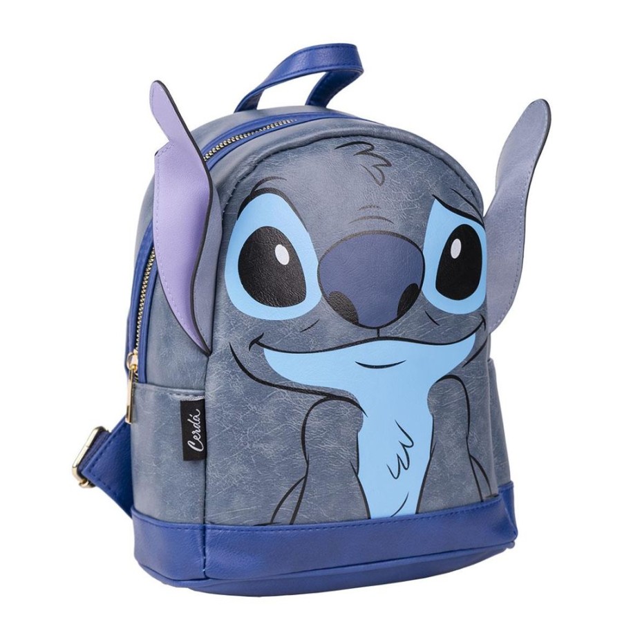 Cerda | Stitch - Heady - Mini Sac A Dos Similicuir