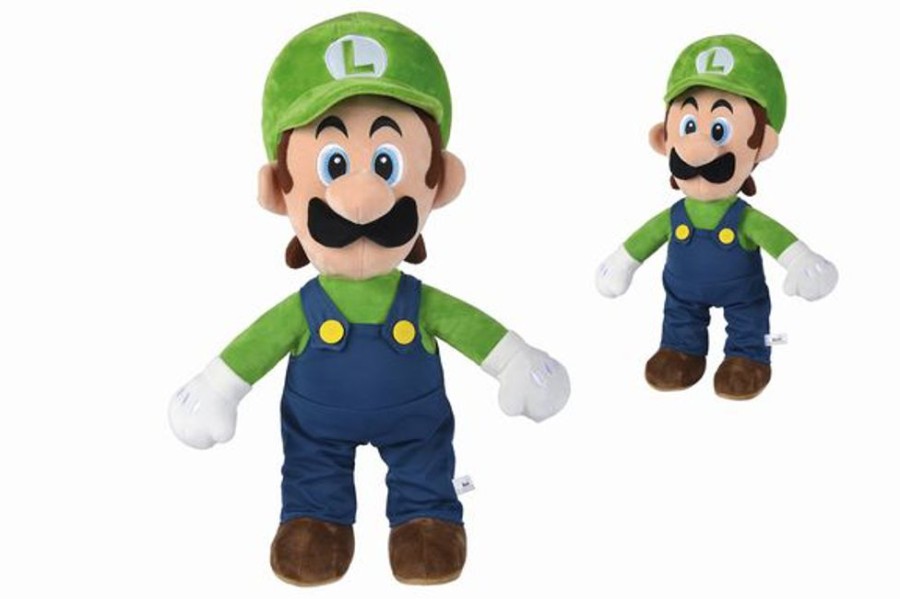 Simba Toys | Super Mario - Peluche Luigi - 50Cm