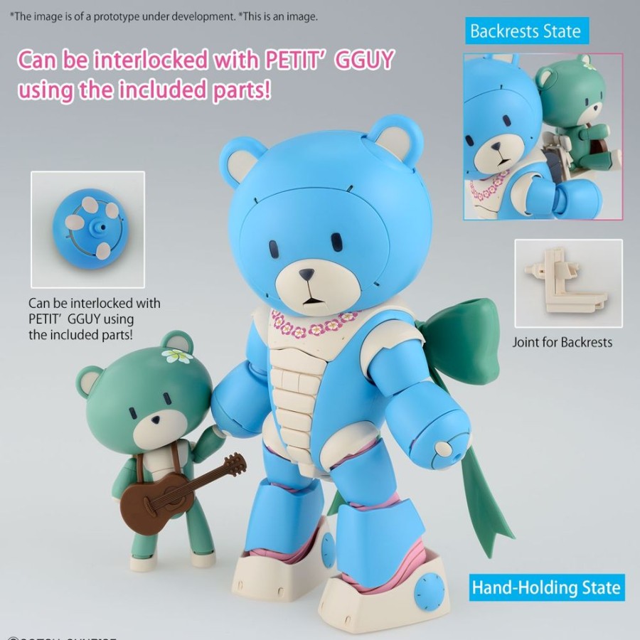 Bandai Model Kit | Gundam - Hg 1/144 Beargguy Ohana & Aloharo Set - Model Kit