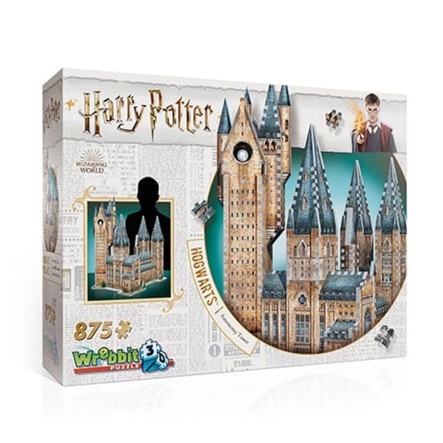 Wrebbit | Harry Potter - Puzzle 3D - Poudlard La Tour D'Astronomie - 875 Pces