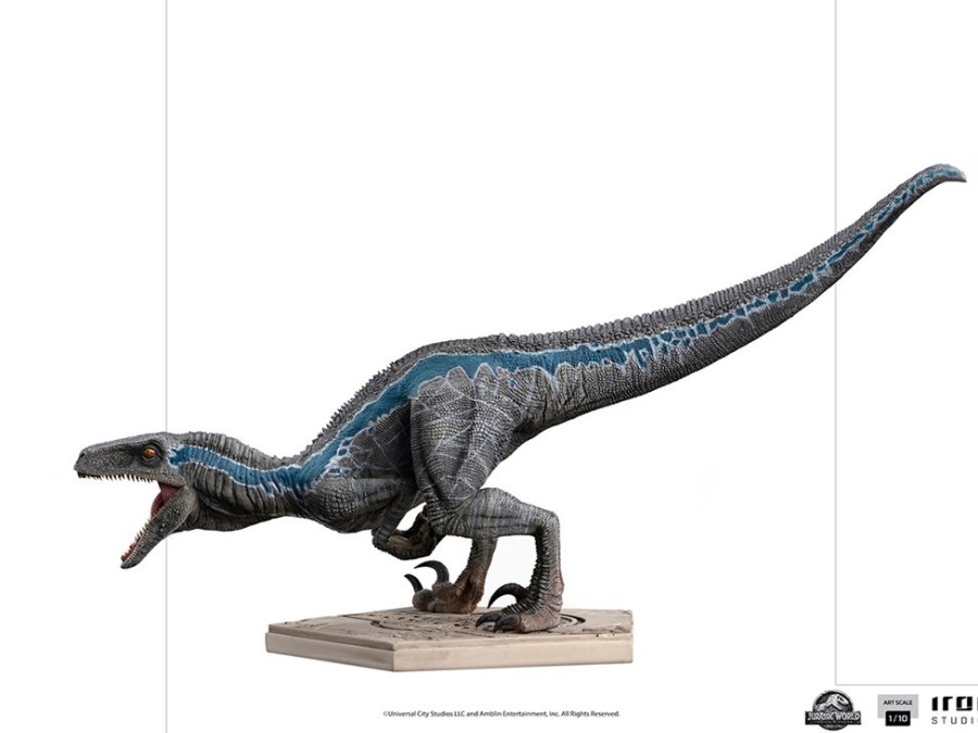 Iron Studios | Jurassic World Fallen Kingdom - Blue - Statuette Artscale 1/10 19Cm