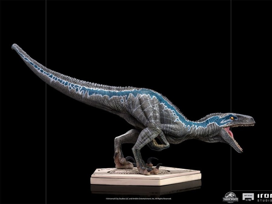 Iron Studios | Jurassic World Fallen Kingdom - Blue - Statuette Artscale 1/10 19Cm