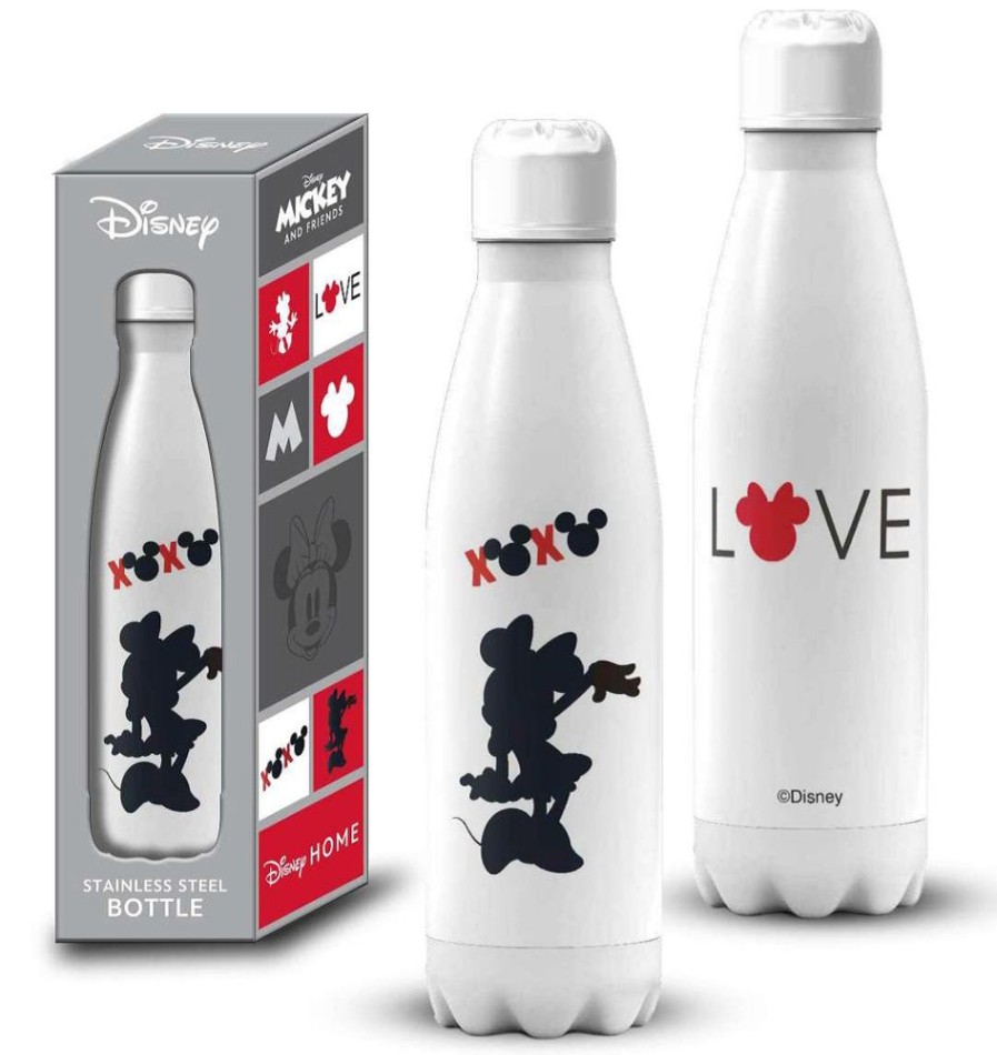 Character World | Minnie - Bouteille En Aluminium - 600 Ml