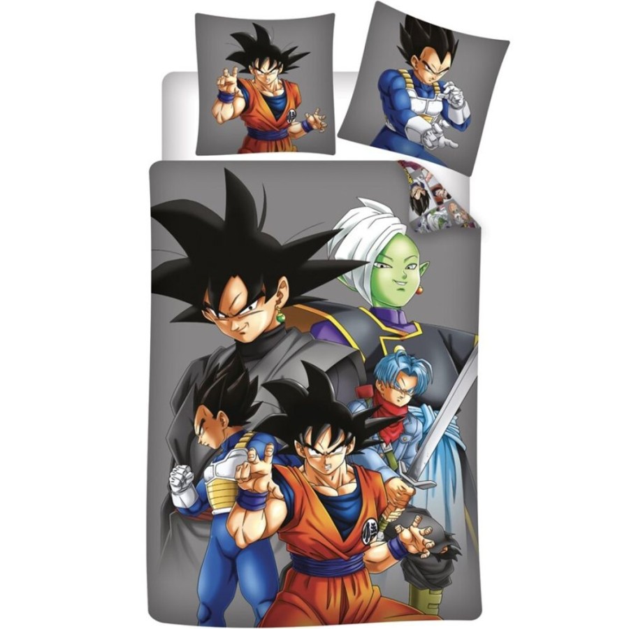 AyMax | Dragon Ball Super - Parure De Lit 140X200Cm - '100% Cotton'