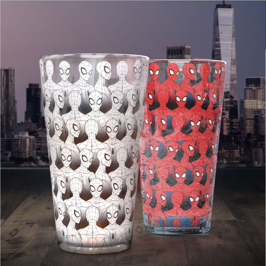 Paladone | Marvel - Spider-Man - Verre Changeant Au Froid 400Ml