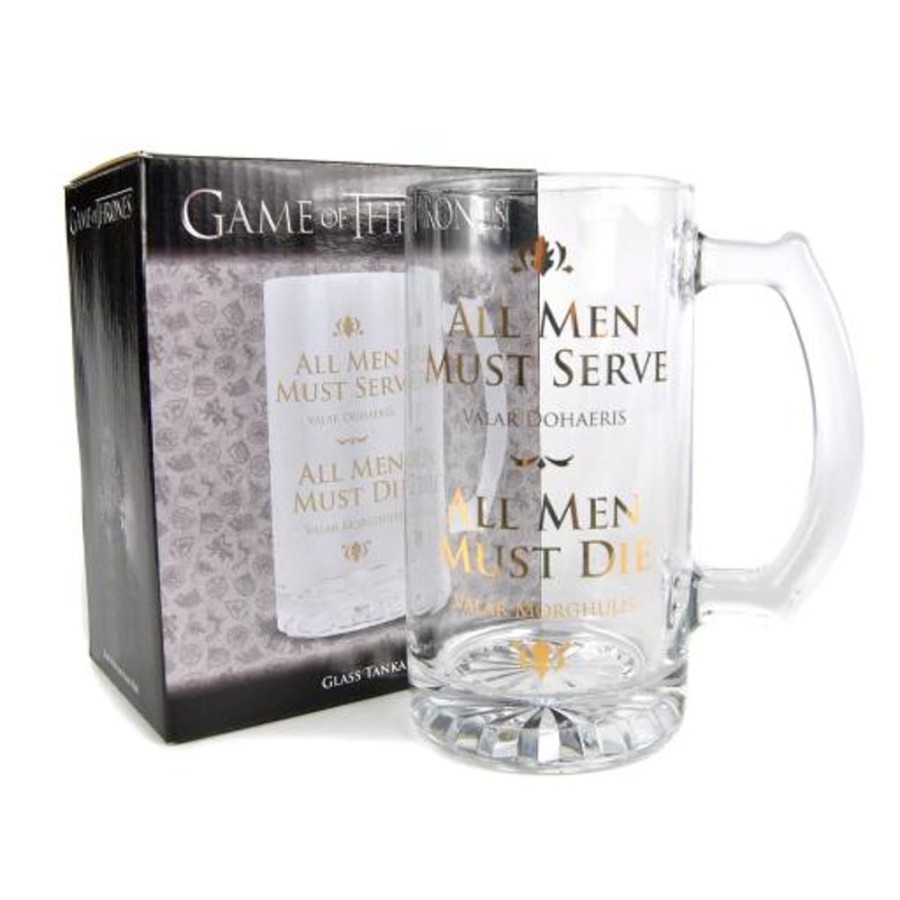 HMB | Game Of Thrones - Glass Tankard - Belongs To The King