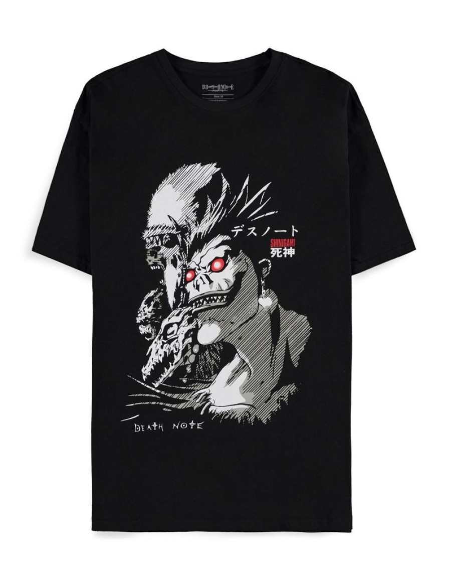 Difuzed | Death Note - Shinigami Demon Crew - T-Shirt Homme (S)