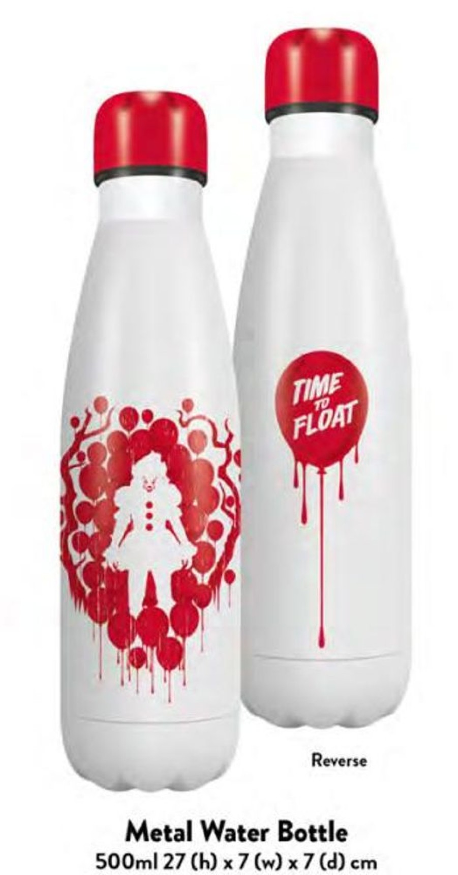 HMB | Ca - Time To Float - Bouteille D'Eau Metal 500Ml