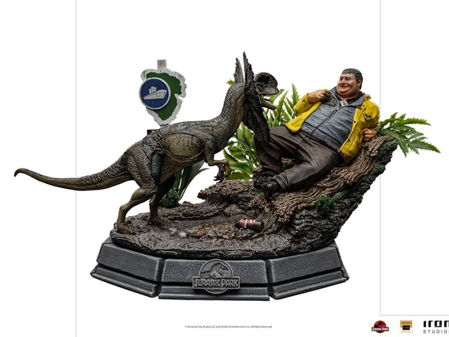 Iron Studios | Jurassic Park - Dennis Nedry - Statuette 1/10 Deluxe Art Scale