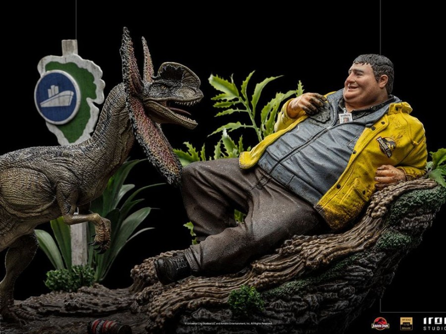 Iron Studios | Jurassic Park - Dennis Nedry - Statuette 1/10 Deluxe Art Scale