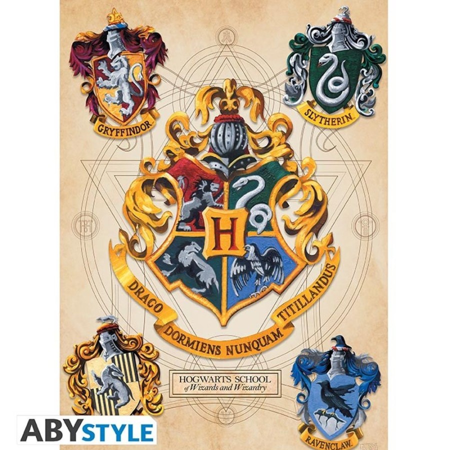 ABYstyle | Harry Potter - Blason & Maraudeurs - Set 2 Posters '52X38'