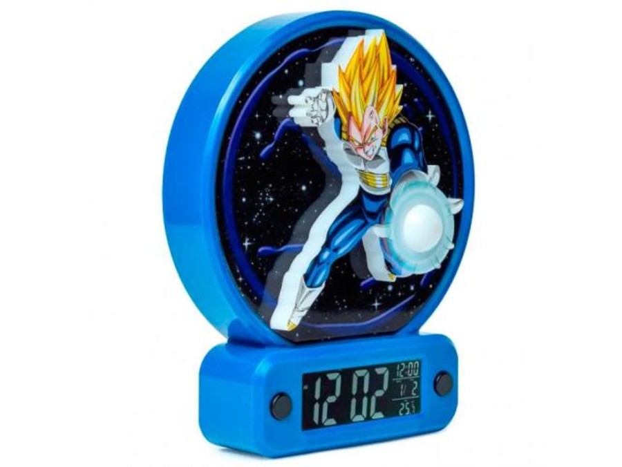 Teknofun | Dragon Ball Z - Vegeta - Reveil Lumineux Led - 18 Cm