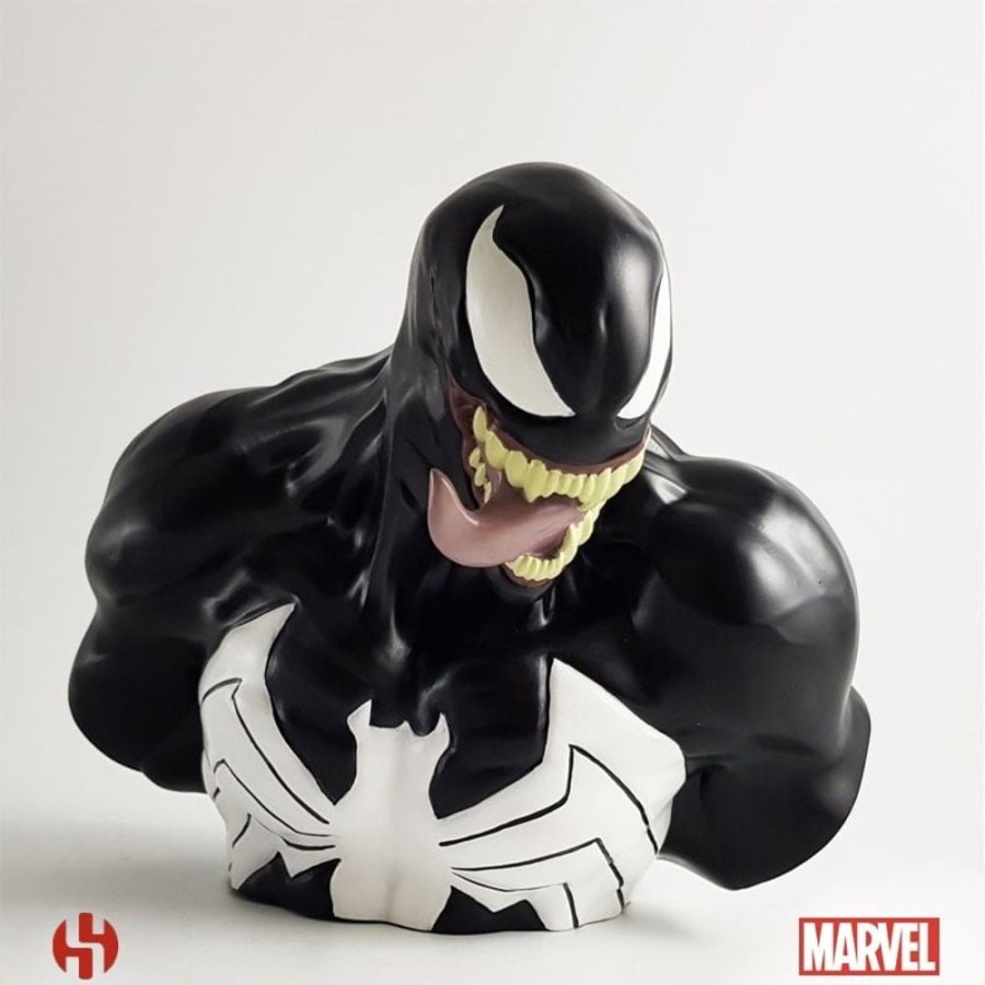 Semic | Marvel - Tirelire Boite Blister - Venom Deluxe Bust 20 Cm