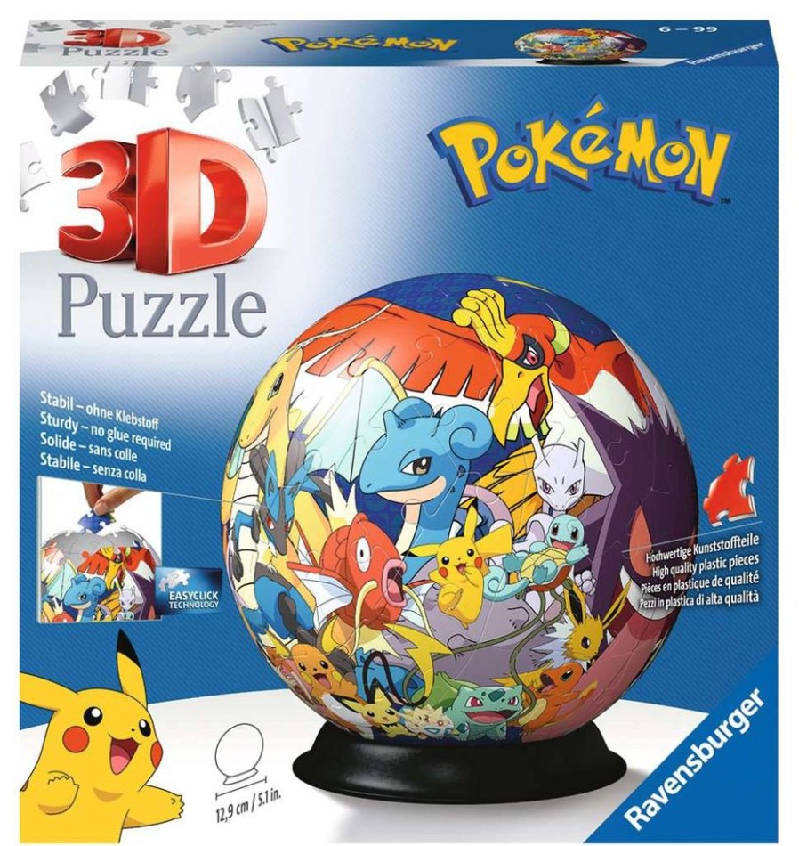 Ravensburger | Pokemon - Puzzle 3D - Rond 72P