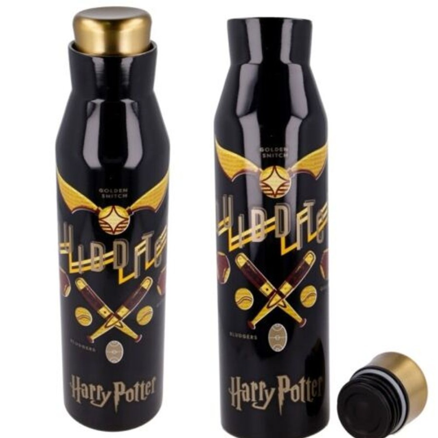 Stor | Harry Potter - Quidditch -Bouteille En Acier Inoxydable Diabolo -580Ml