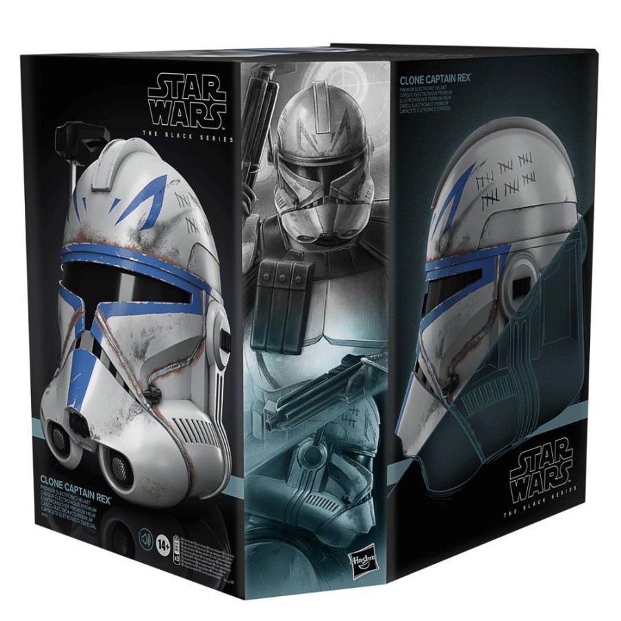 Hasbro | Star Wars - Casque Electronique Capitaine Rex Black Series