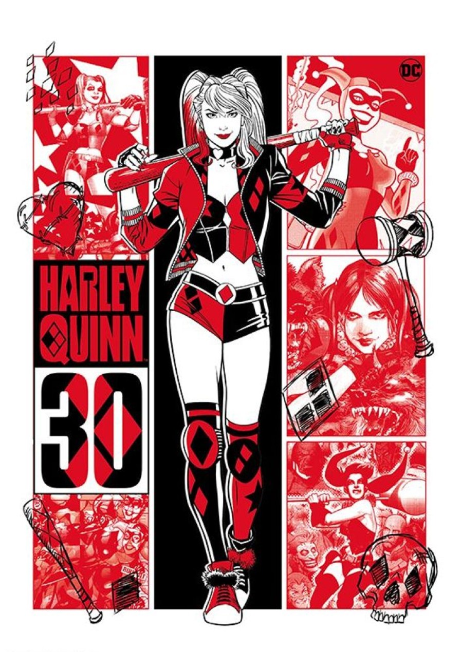 Fanattik | Harley Quinn - Art Print - Edition Limitee 'A3'