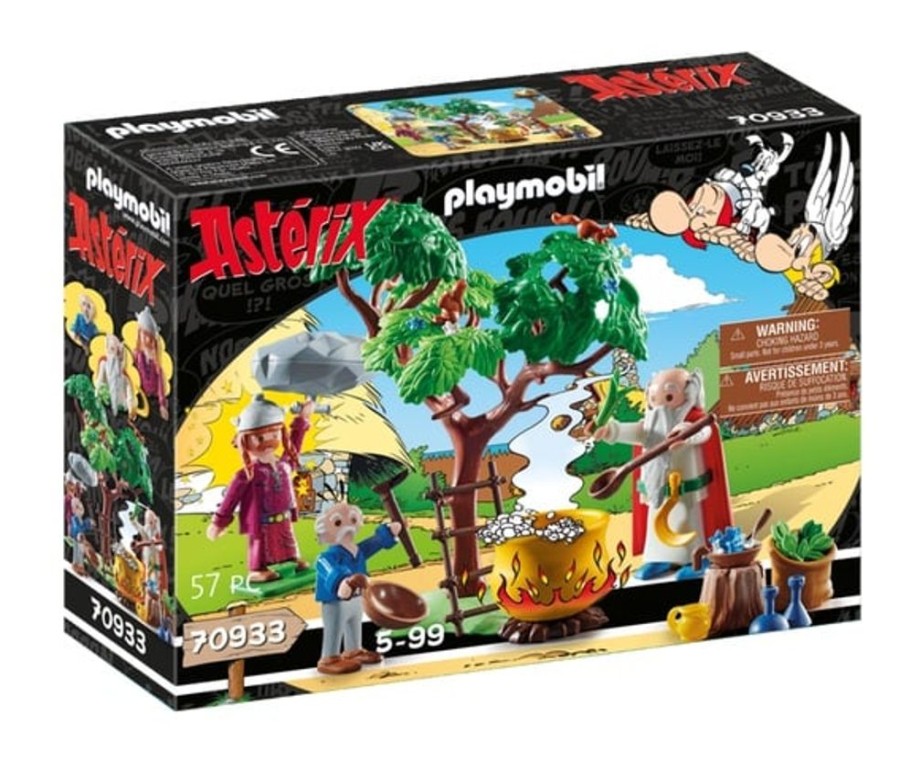 Playmobil | Asterix - Panoramix Et Le Haudron De Potion Magique