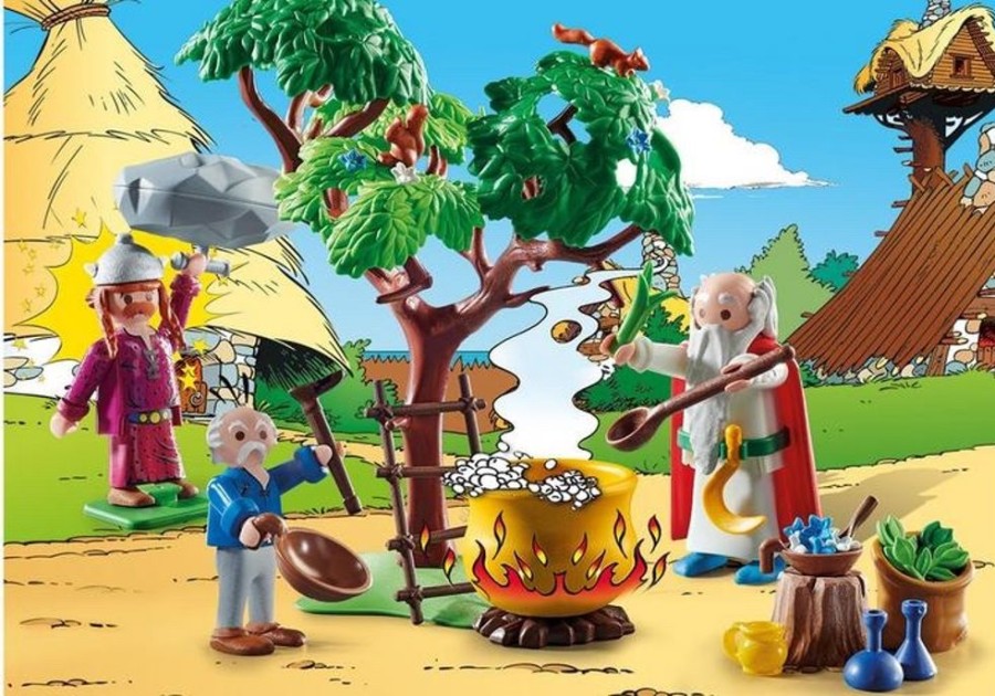 Playmobil | Asterix - Panoramix Et Le Haudron De Potion Magique