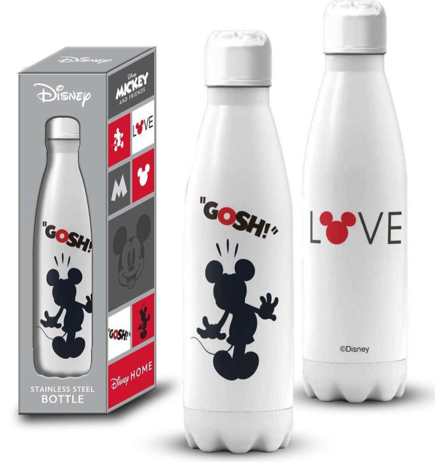 Character World | Mickey - Bouteille En Aluminium - 600 Ml