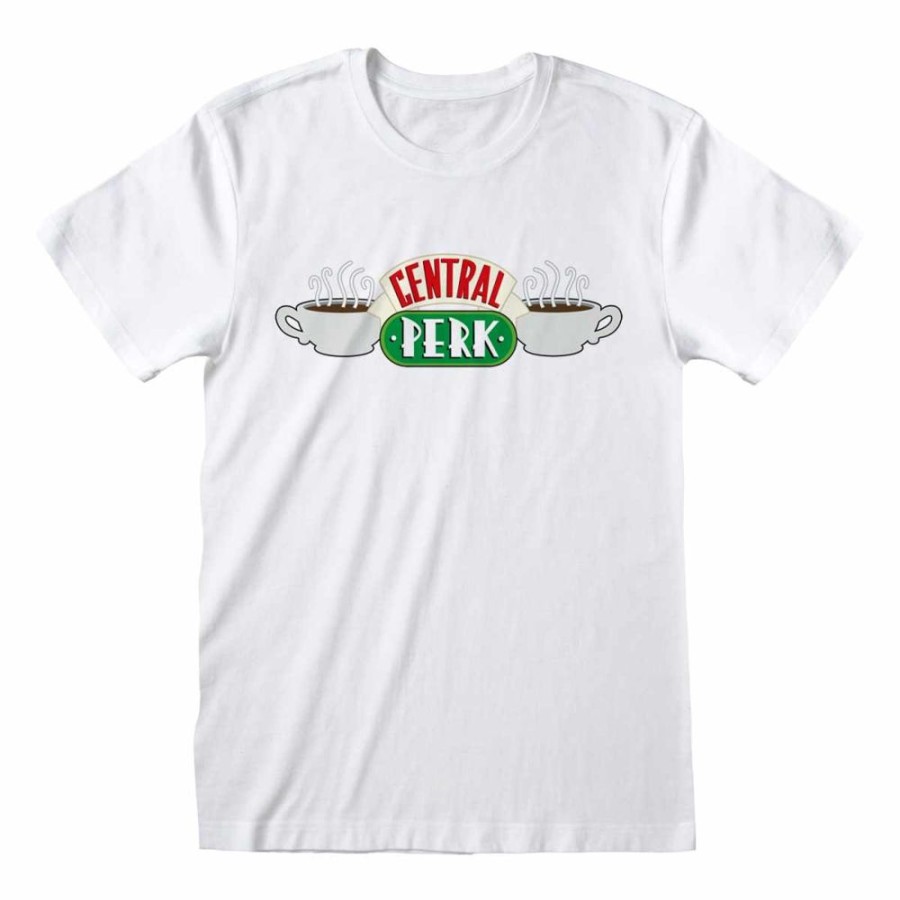 FRIENDS | Friends - Central Perk "Blanc" - T-Shirt Homme (L)