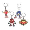 CYP | Sonic - Personnages - Set De 4 Portes-Cles En Caoutchouc